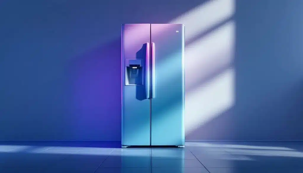 Comprendre la glace pilée dans un frigo américain