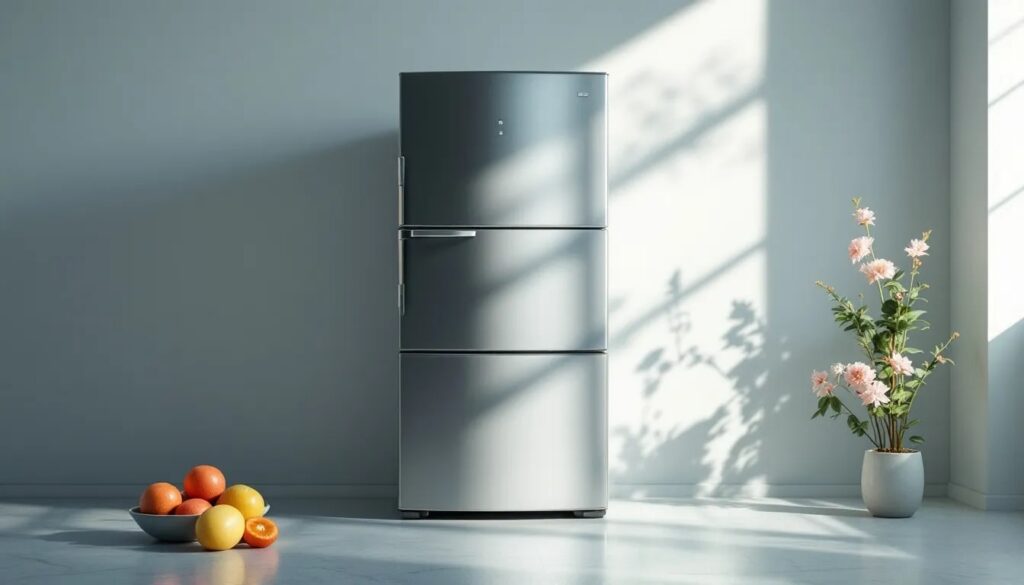 Exploitez le potentiel du frigo américain dans une cuisine vintage